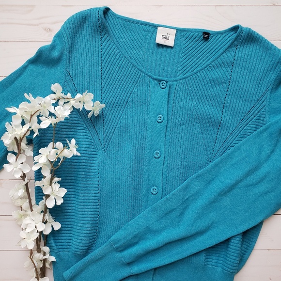 CAbi Sweaters - Cabi 100% Cotton Sweater Size Small Cardigan
